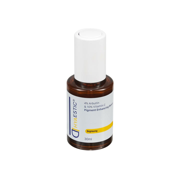 Hyaestic Pigment Enhancing Serum 4% Arbutin & 10% Vitamin C (30ml) - Tinh chất hỗ trợ trị nám và trẻ hóa làn da