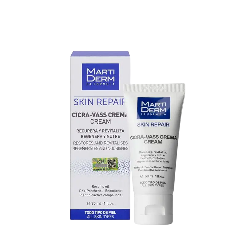 MartiDerm Skin Repair Cicra Vass Cream - Kem Dưỡng Tái Tạo & Phục Hồi Da Nhạy Cảm