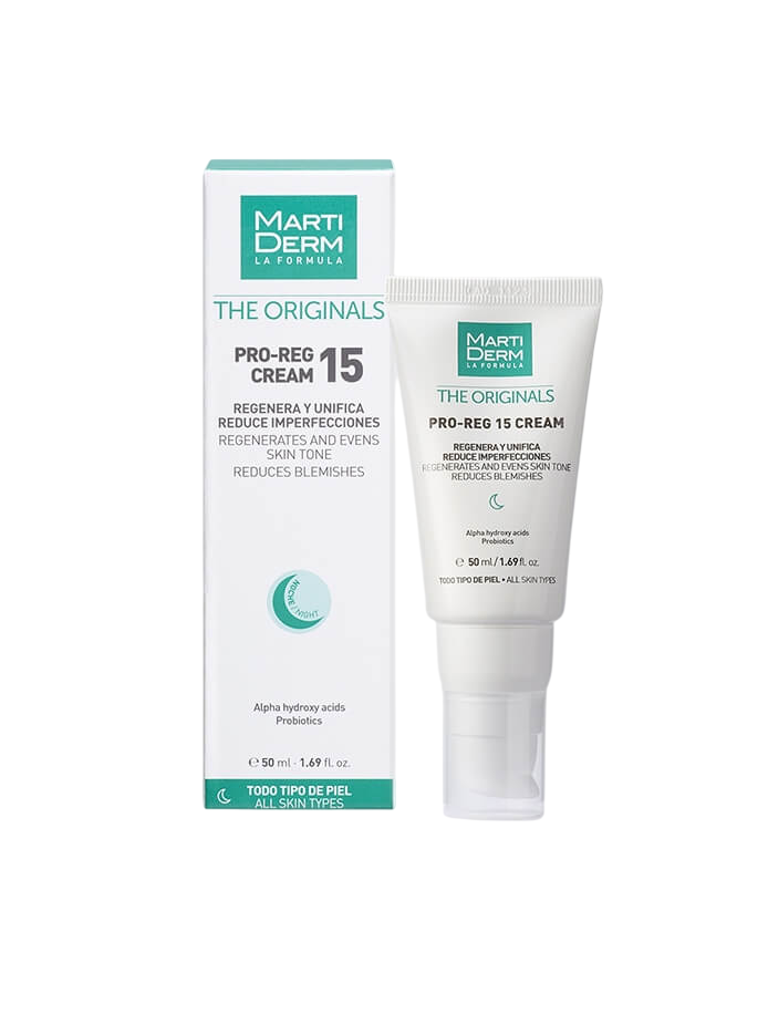 MartiDerm The Originals Pro Reg 15 Cream - Kem dưỡng đêm tái tạo da chuyên sâu 15% AHA