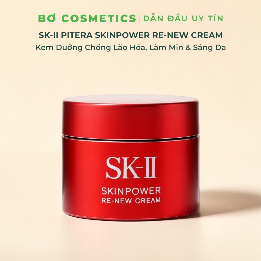 [Mini 15g] Kem Dưỡng Da SK-II Pitera Skinpower Re-New Cream