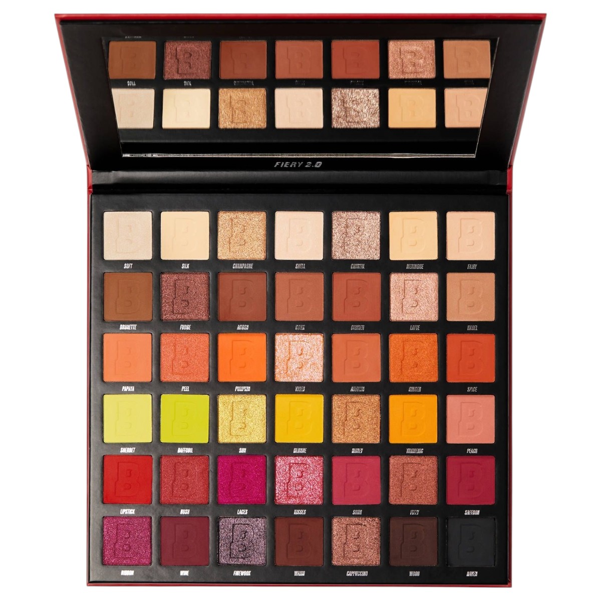 Bảng Phấn Mắt Beauty Bay Fiery 2.0 42 Colour Palette