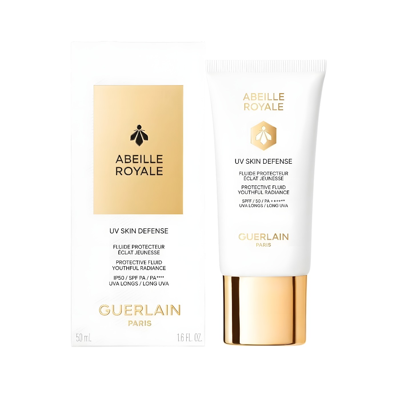 Kem Chống Nắng Guerlain Abeille Royale UV Skin Defense SPF 50/PA++++ 50ml