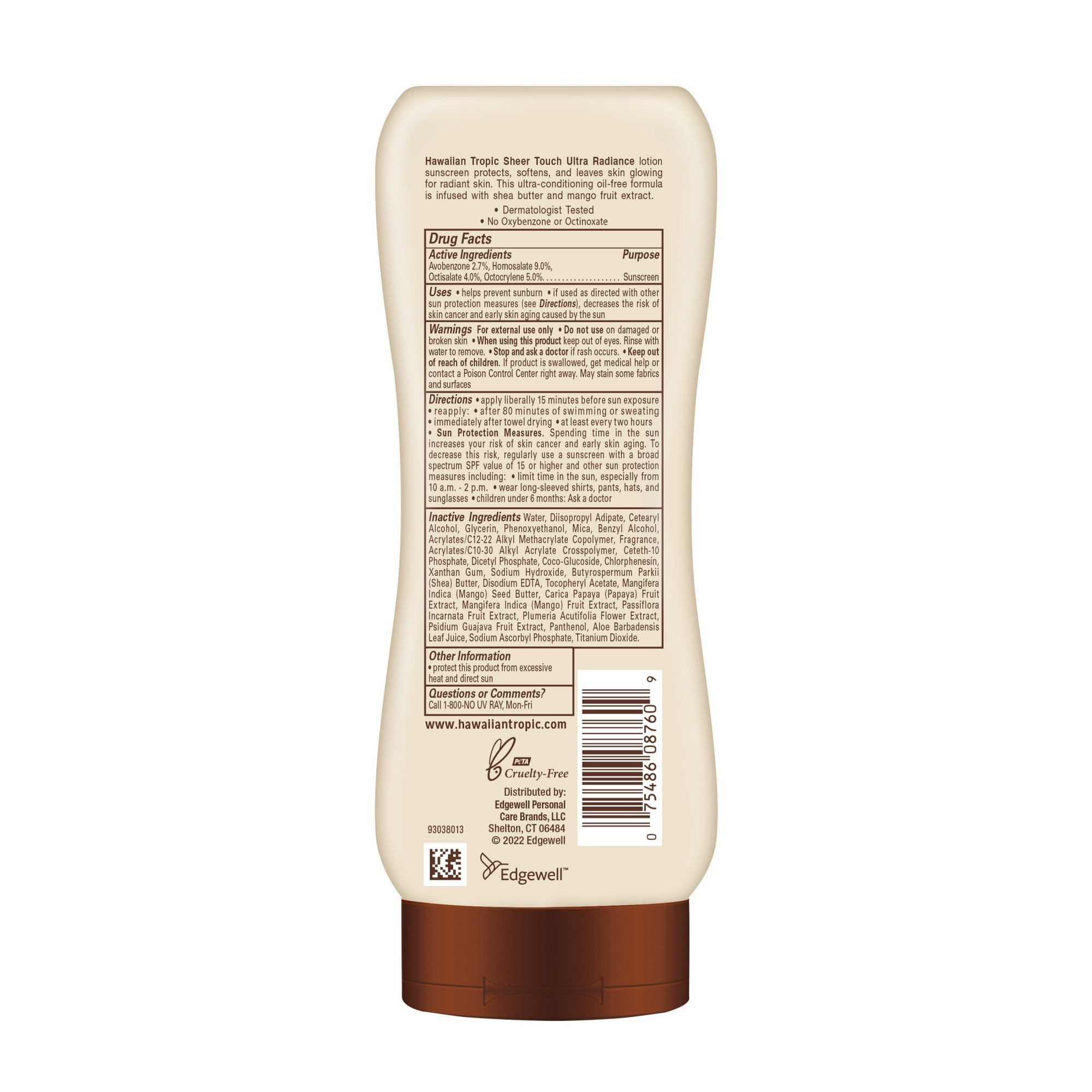Kem Chống Nắng Hawaiian Tropic Sheer Touch Lotion 236ml