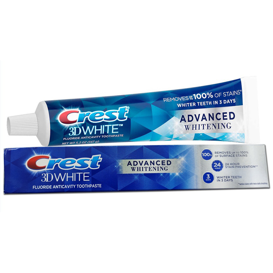 Kem Đánh Răng Crest 3D White Advanced Tripple Whitening