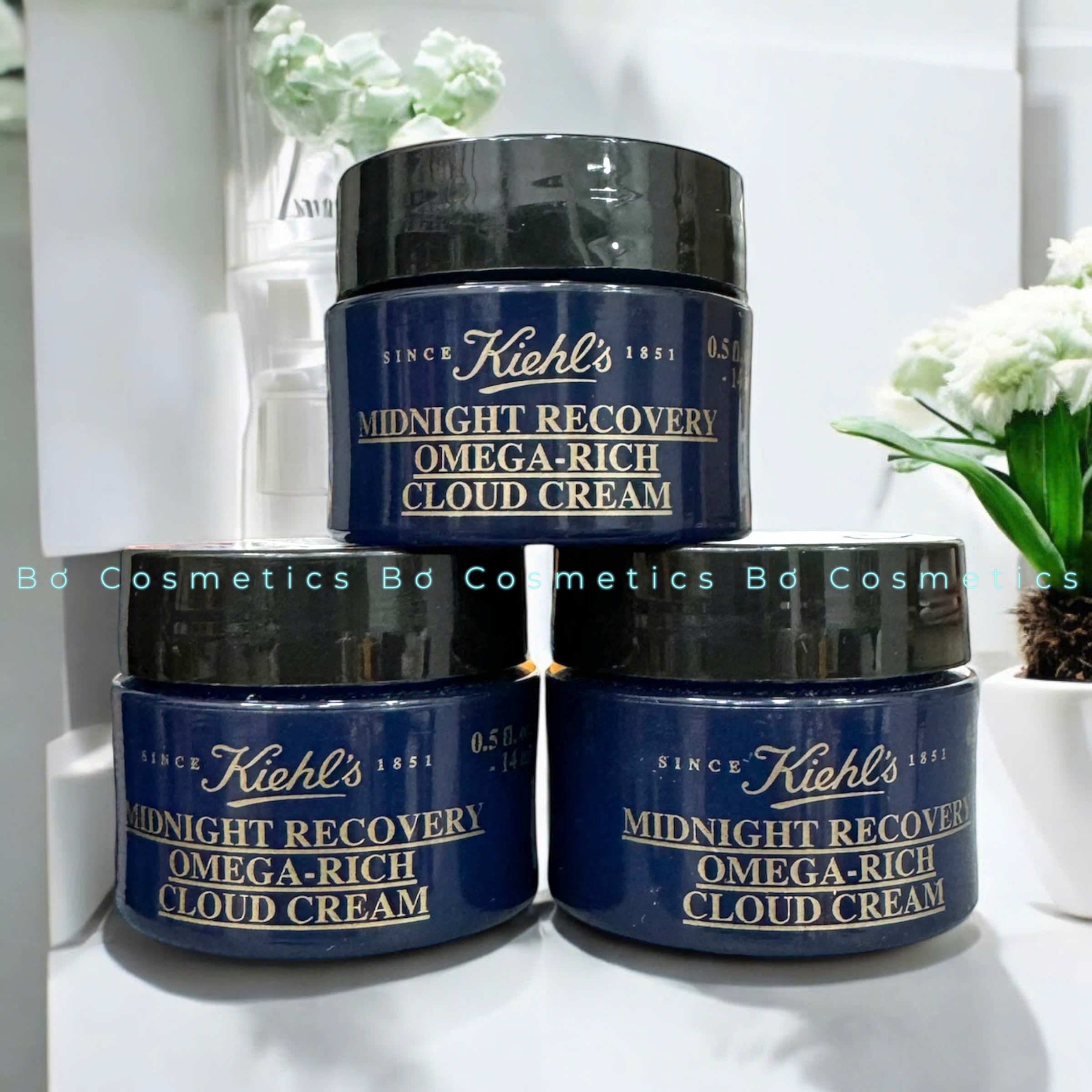 [Mini 14ml] Kem Dưỡng Da Ban Đêm Kiehl's Midnight Recovery Omega Rich Cloud Cream