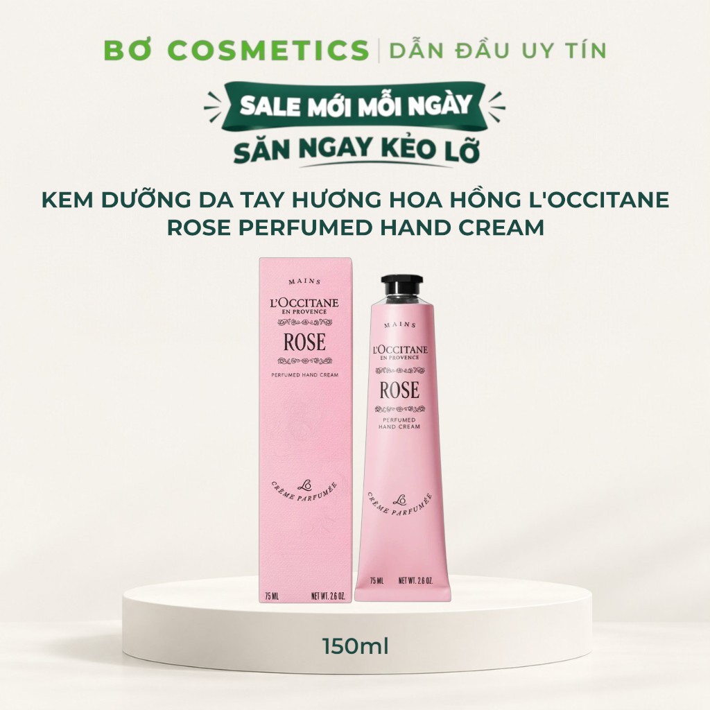 Kem Dưỡng Da Tay Hương Hoa Hồng L'Occitane Rose Perfumed Hand Cream