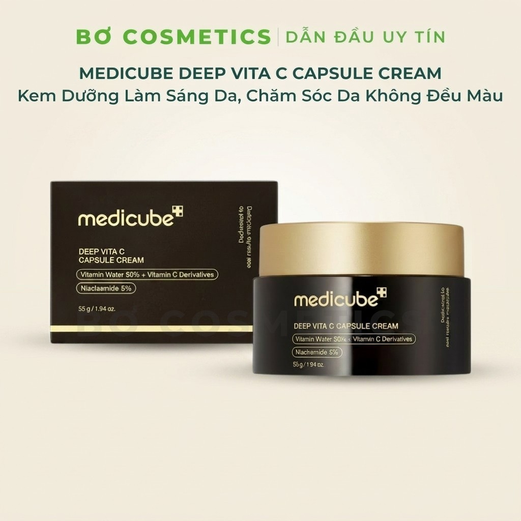 [Mẫu Mới] Kem Dưỡng Medicube Deep Vita C Capsule Cream
