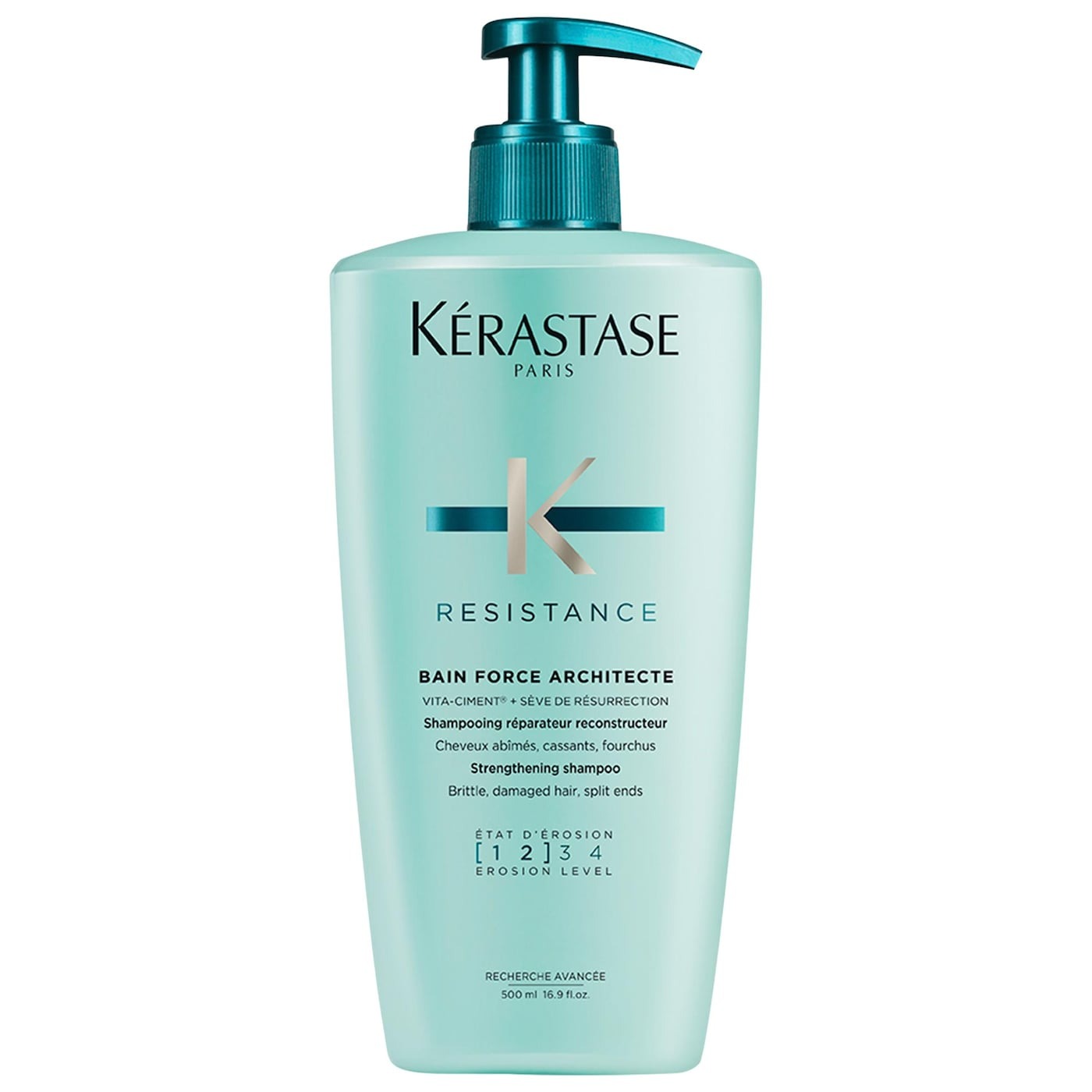 Dầu Gội Kerastase Résistance Bain Force Architecte - Phục Hồi Tóc Hư Tổn