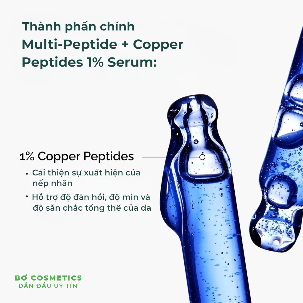 Tinh Chất The Ordinary Multi-Peptide + Copper Peptides 1% Serum 30ml - Tái Tạo Da Chống Lão Hóa
