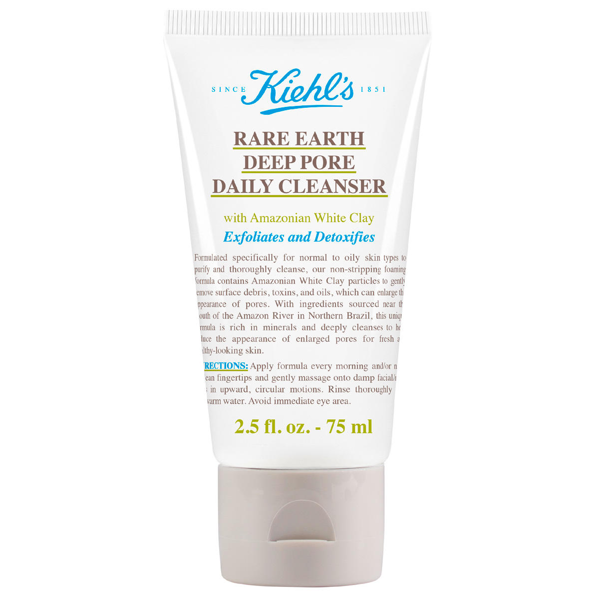 Sữa Rửa Mặt Đất Sét Kiehl's Rare Earth Deep Pore Daily Cleanser
