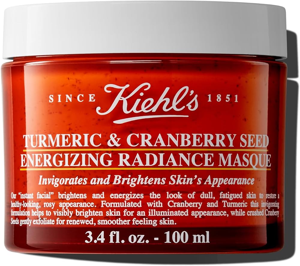 Mặt Nạ Nghệ Việt Quất Kiehl's Turmeric & Cranberry Seed Energizing Radiance Masque