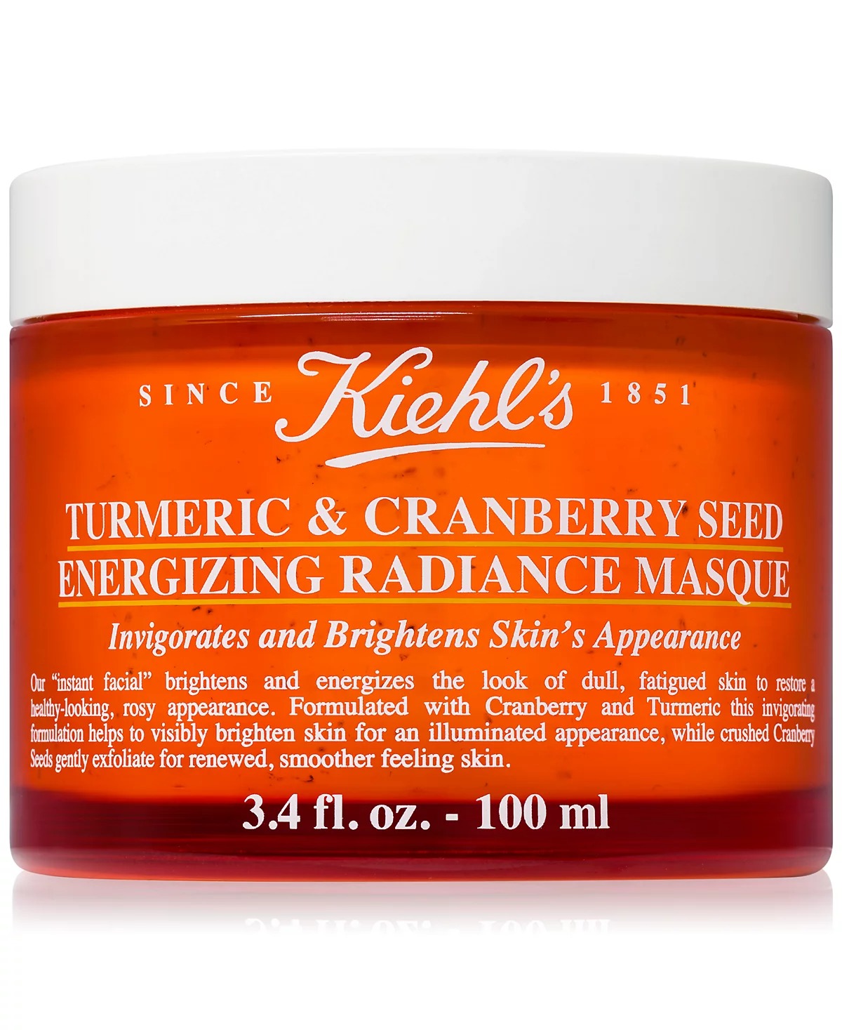 Mặt Nạ Nghệ Việt Quất Kiehl's Turmeric & Cranberry Seed Energizing Radiance Masque