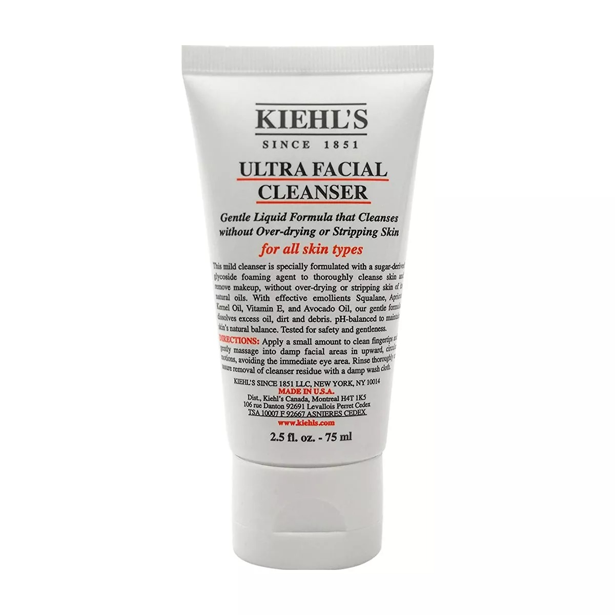 Sữa Rửa Mặt Tạo Bọt Dịu Nhẹ Kiehl's Ultra Facial Cleanser