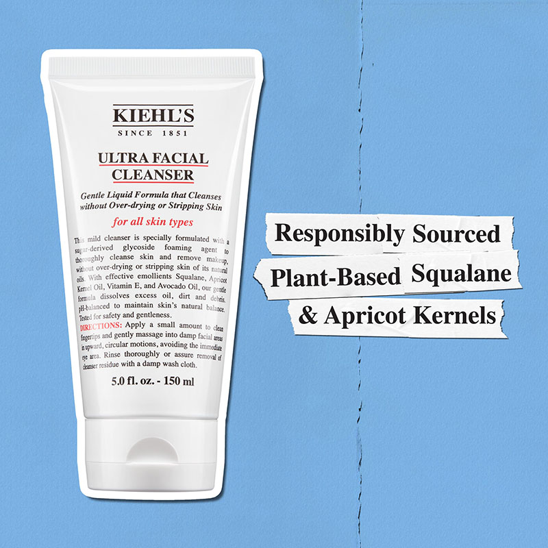 Sữa Rửa Mặt Tạo Bọt Dịu Nhẹ Kiehl's Ultra Facial Cleanser