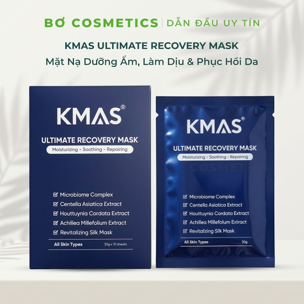 Mặt Nạ KMAS Ultimate Recovery Mask - Dưỡng Ẩm, Làm Dịu & Phục Hồi Da