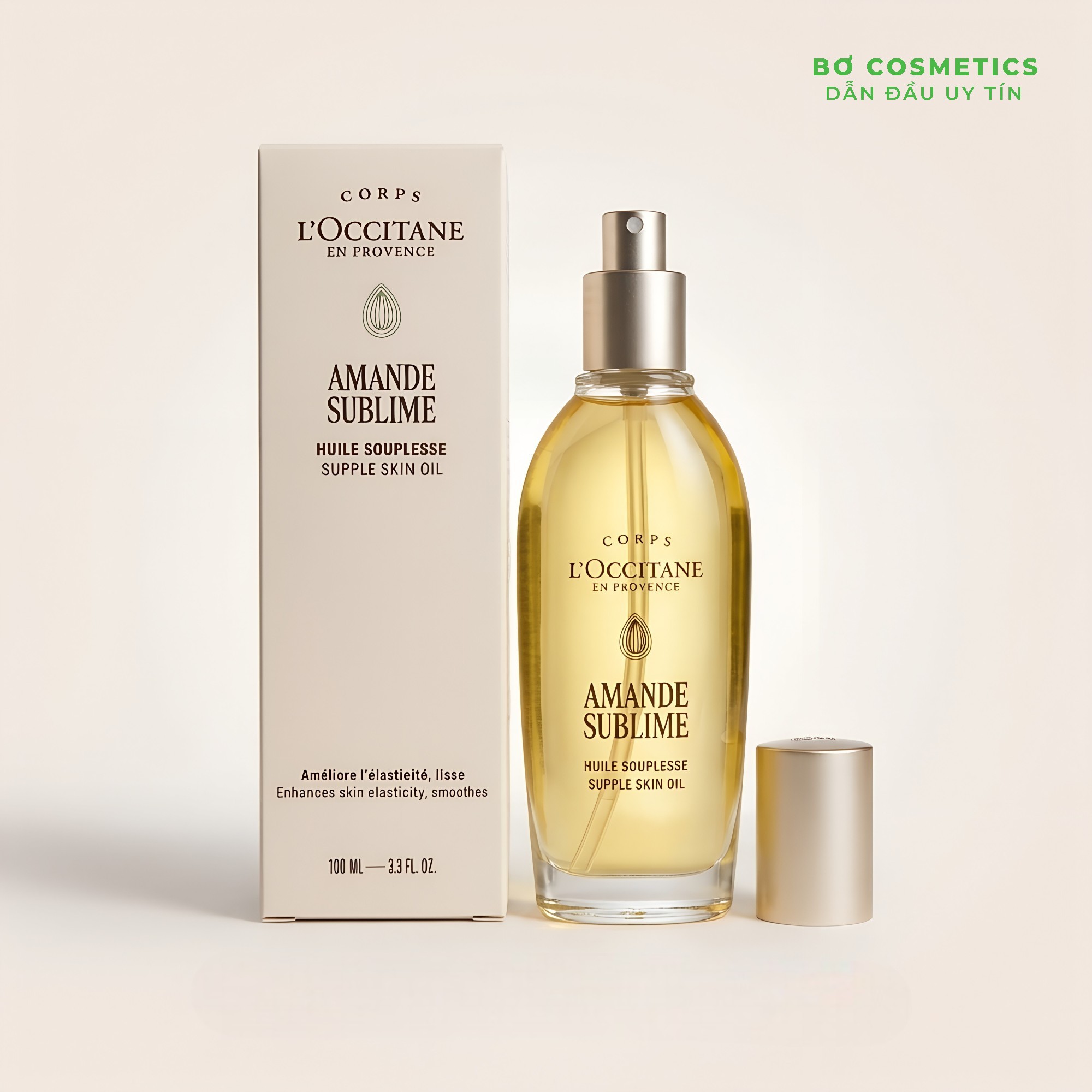 Dầu Dưỡng Thể Hạnh Nhân L'Occitane Amande Sublime Supple Skin Oil 100ml