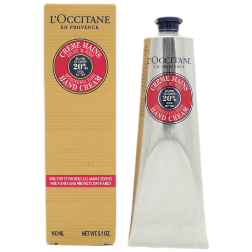 Kem Dưỡng Da Tay Bơ Đậu Mỡ Hương Hoa Hồng L'Occitane Shea Butter Wonderful Rose Hand Cream