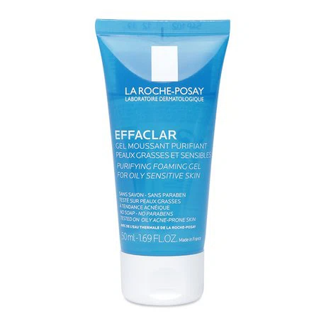 Gel Rửa Mặt La Roche-Posay Effaclar Purifying Foaming Gel Dành Cho Da Dầu, Nhạy Cảm