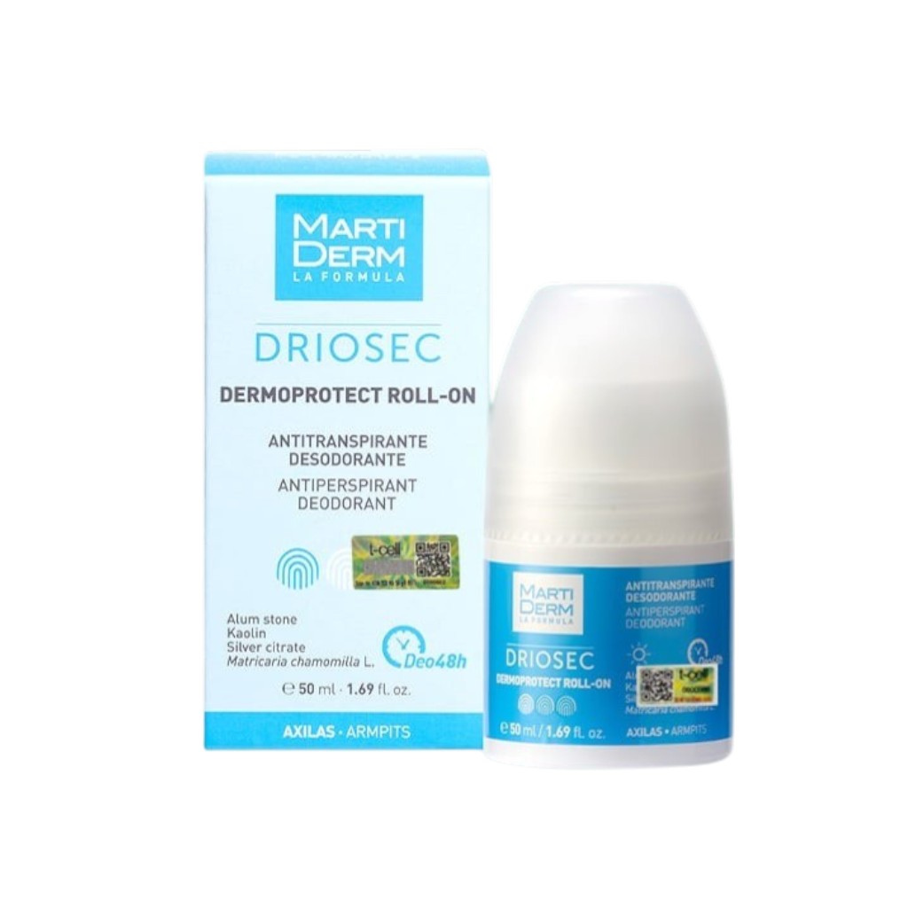 Lăn Khử Mùi Chống Tiết Mồ Hôi Martiderm Driosec Dermoprotect Roll-on 50ml