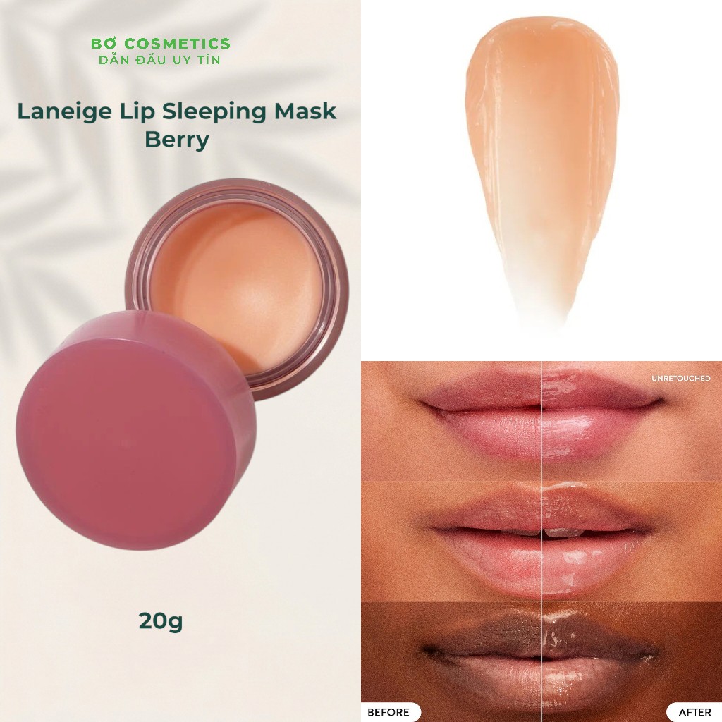 Mặt Nạ Ngủ Dành Cho Môi Laneige Lip Sleeping Mask Berry