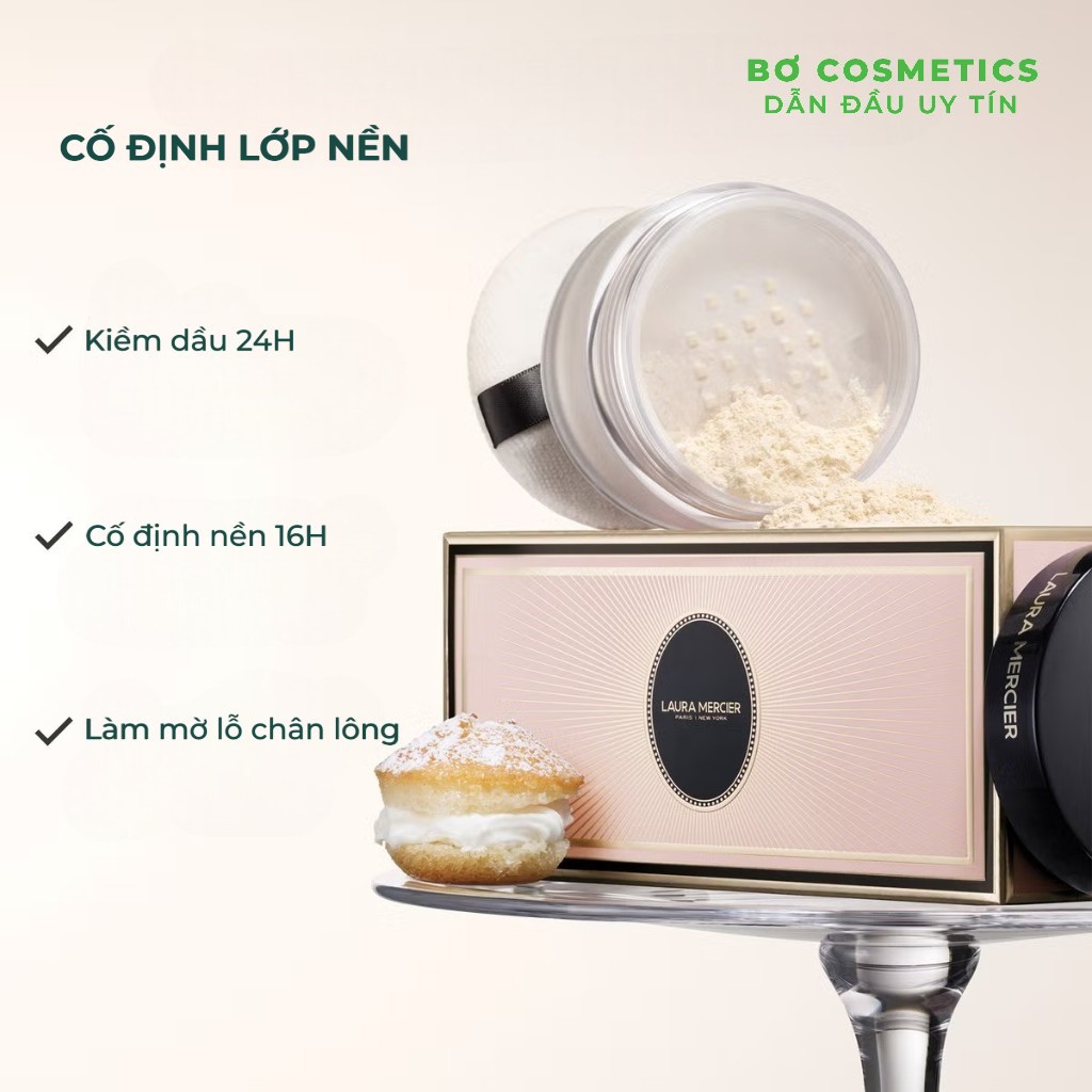 [Limited Edition] Phấn Phủ Dạng Bột Laura Mercier Indulgent Icons Translucent Loose Setting Powder