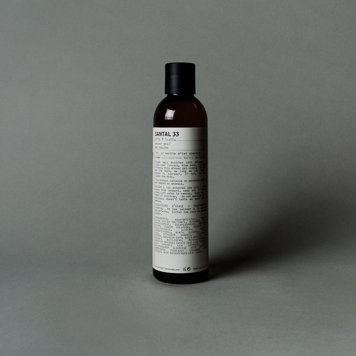 Sữa Tắm Hương Nước Hoa Le Labo Santal 33 Shower Gel 237ml