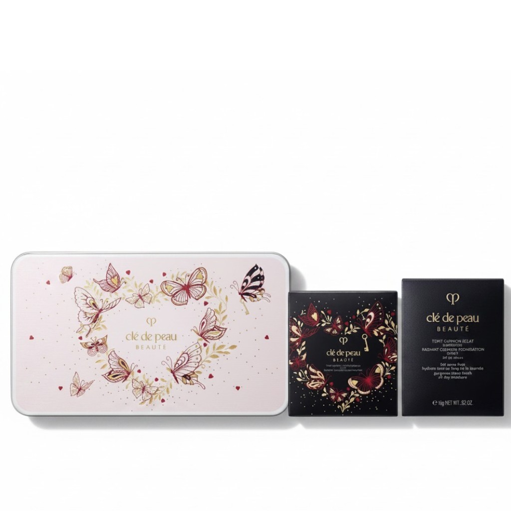 [Limited Edition] Set Phấn Nước Clé De Peau Radiant Cushion Foundation Dewy (1 Case +1 Lõi)