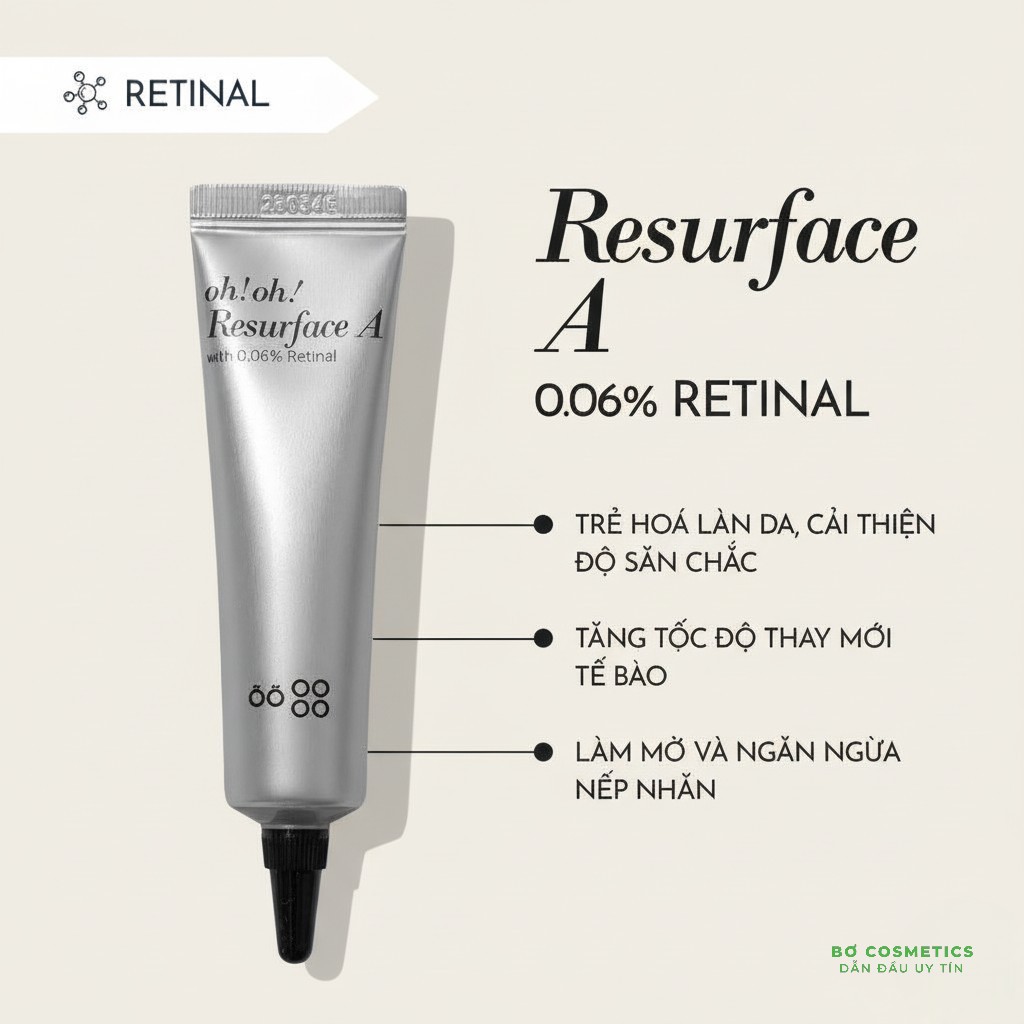 Tinh Chất Trẻ Hóa, Làm Sáng Da Oh!Oh! Resurface A