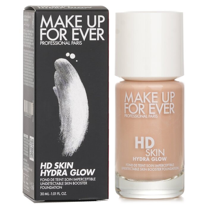Kem Nền Make Up For Ever HD Skin Hydra Glow Hydrating Foundation with Hyaluronic Acid