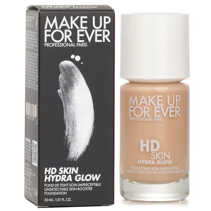 Kem Nền Make Up For Ever HD Skin Hydra Glow Hydrating Foundation with Hyaluronic Acid