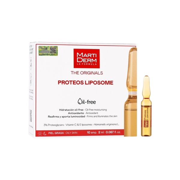 MartiDerm The Originals Proteos Liposome - Ampoule Chống Oxy Hoá, Phục Hồi, Điều Tiết Bã Nhờn