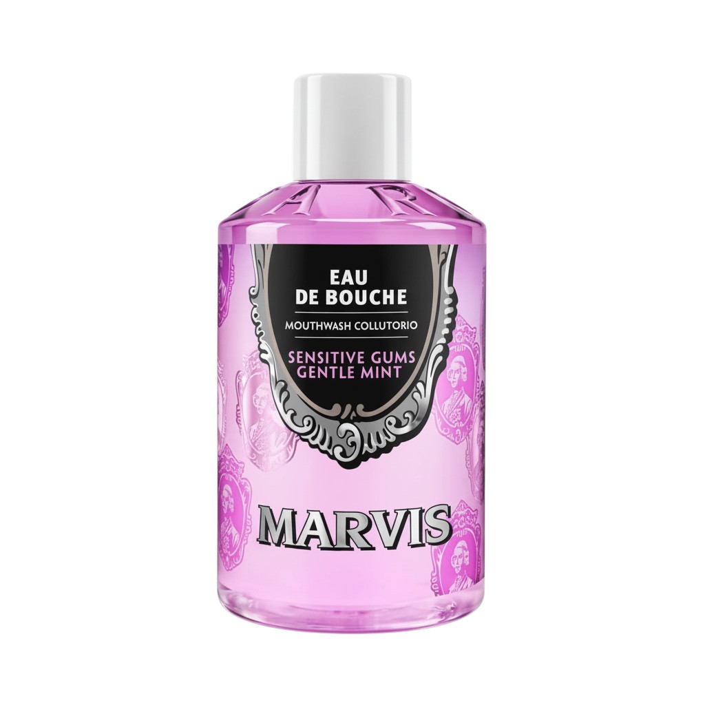 Nước Súc Miệng Marvis Eau De Bouche Sensitive Gums Gentle Mint 400ml