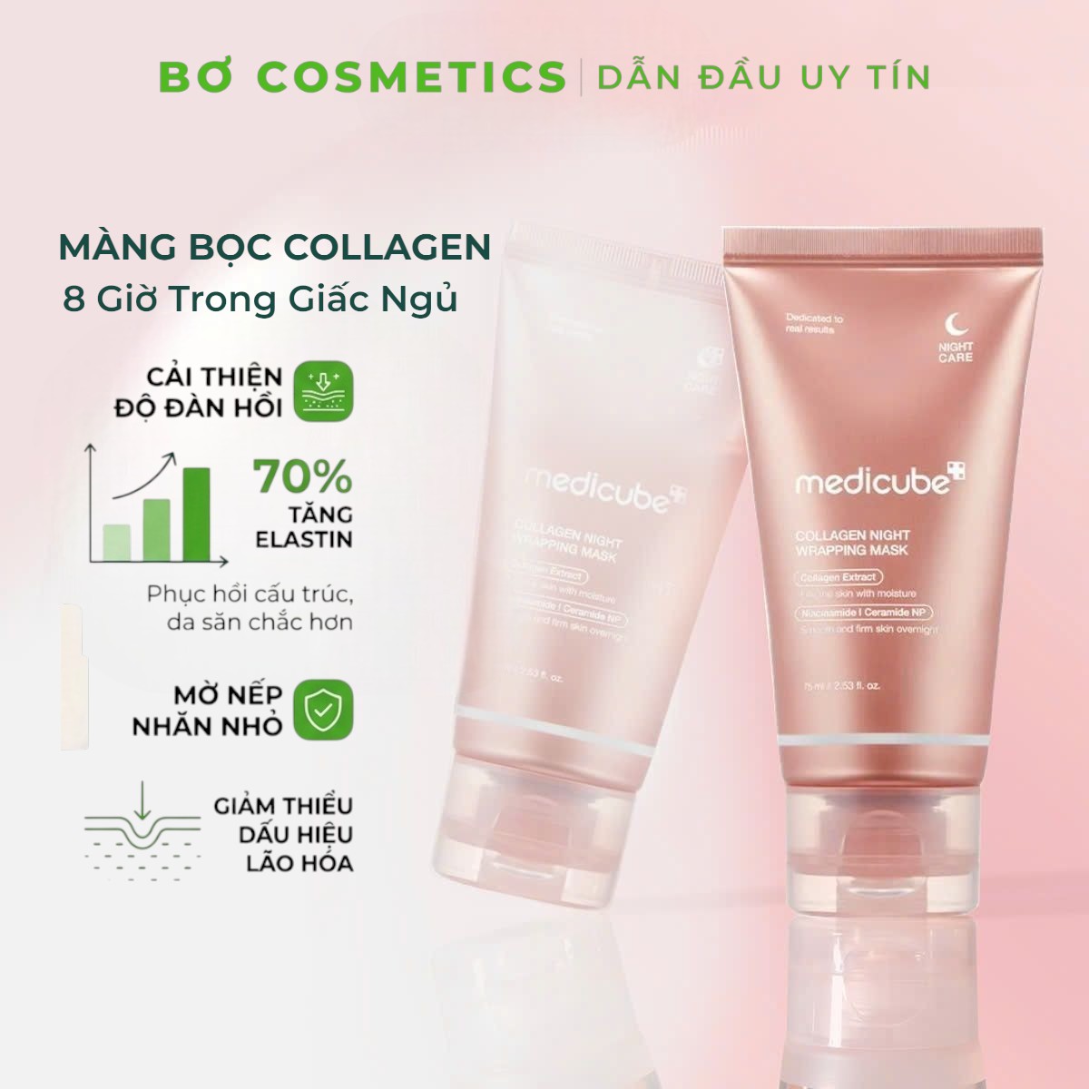 Mặt Nạ Ngủ Medicube Collagen Night Wrapping Mask