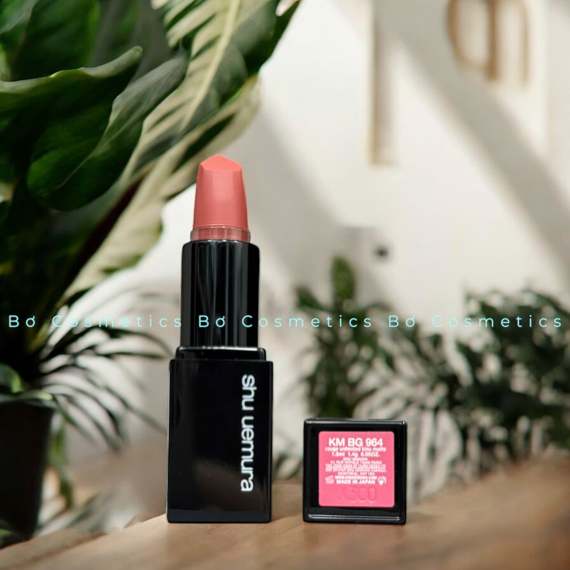 [Mini 1.4g] Son Thỏi Shu Uemura Rouge Unlimited Kinu Matte BG 964 (Màu Hồng Khô)