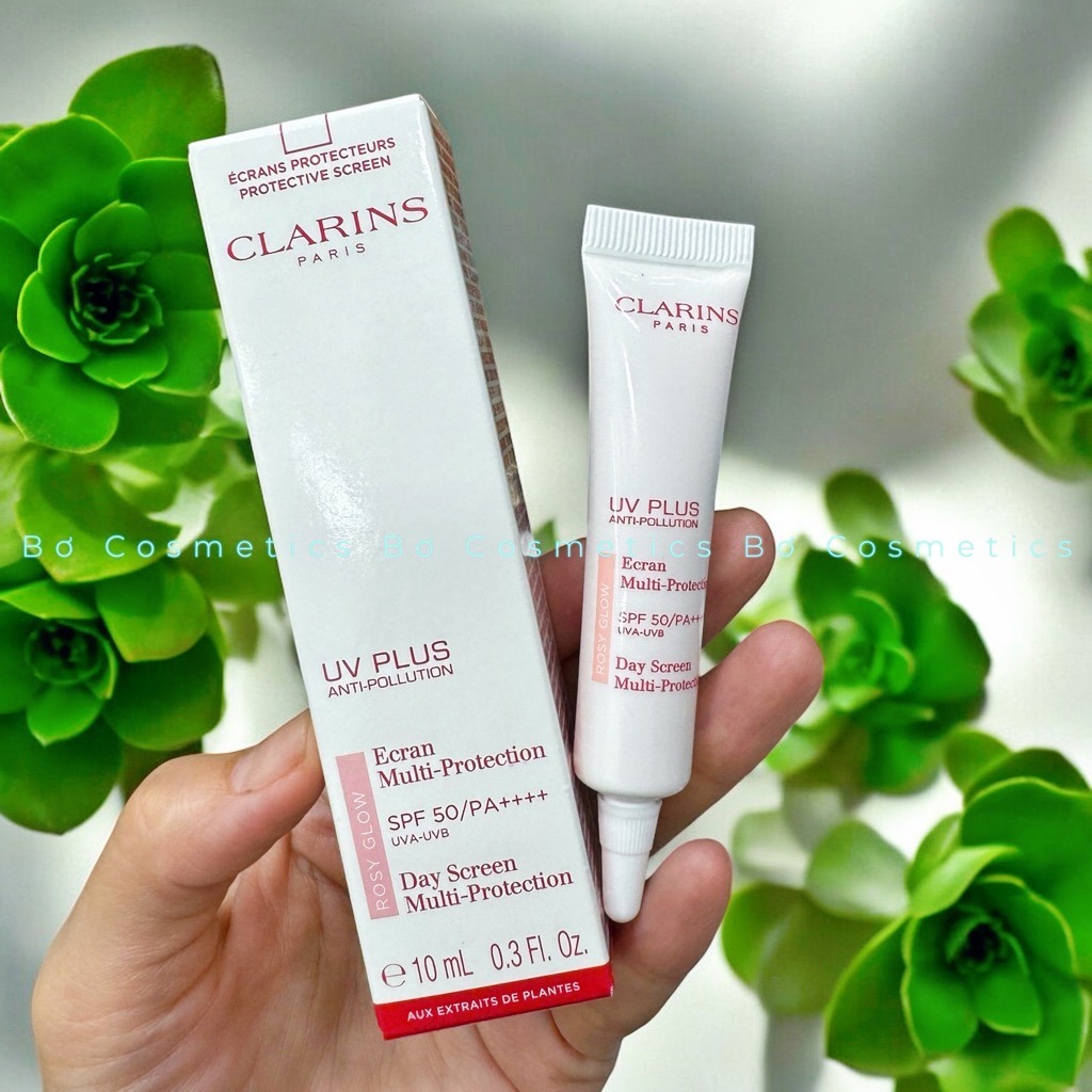 [Mini 10ml] Kem Chống Nắng Clarins UV Plus SPF 50/PA++++ Rosy Glow