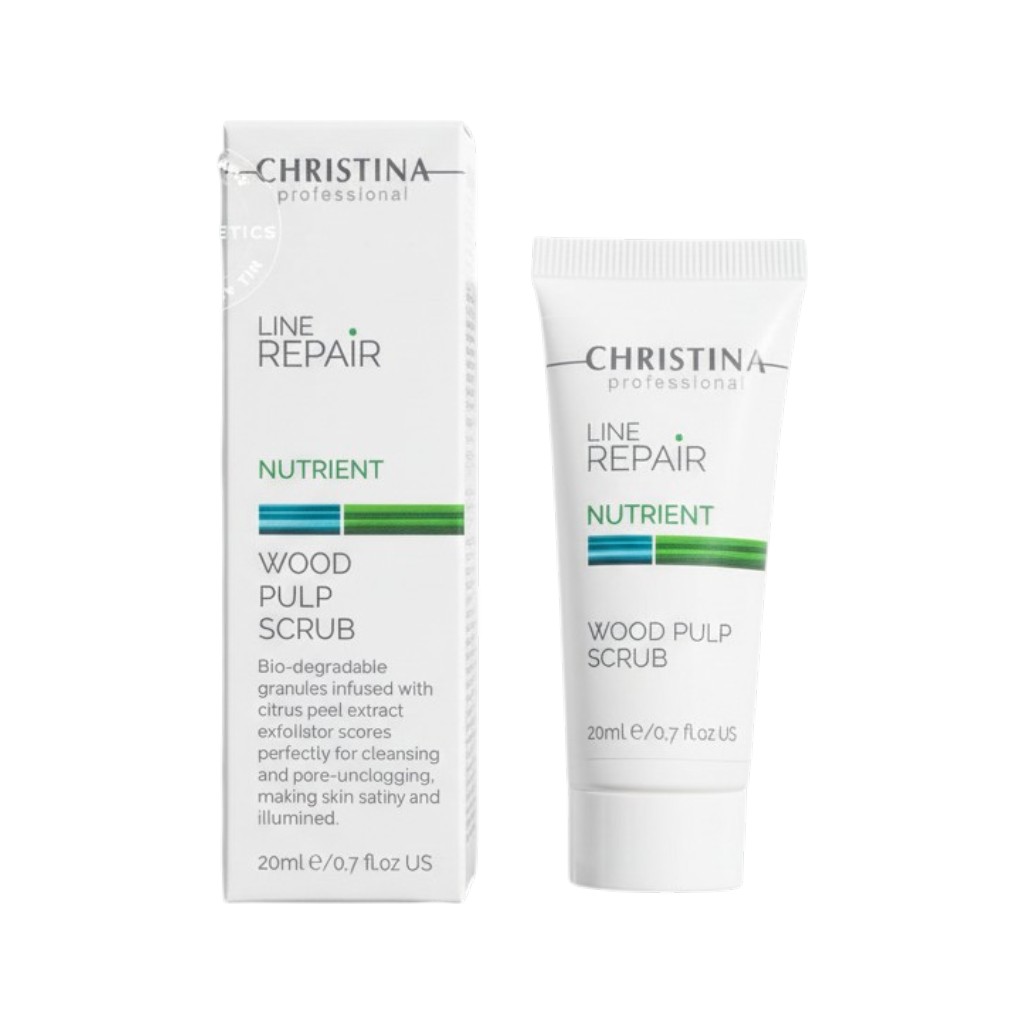 [Mini 20ml] Kem Tẩy Tế Bào Chết Christina Line Repair Nutrient Wood Pulp Scrub
