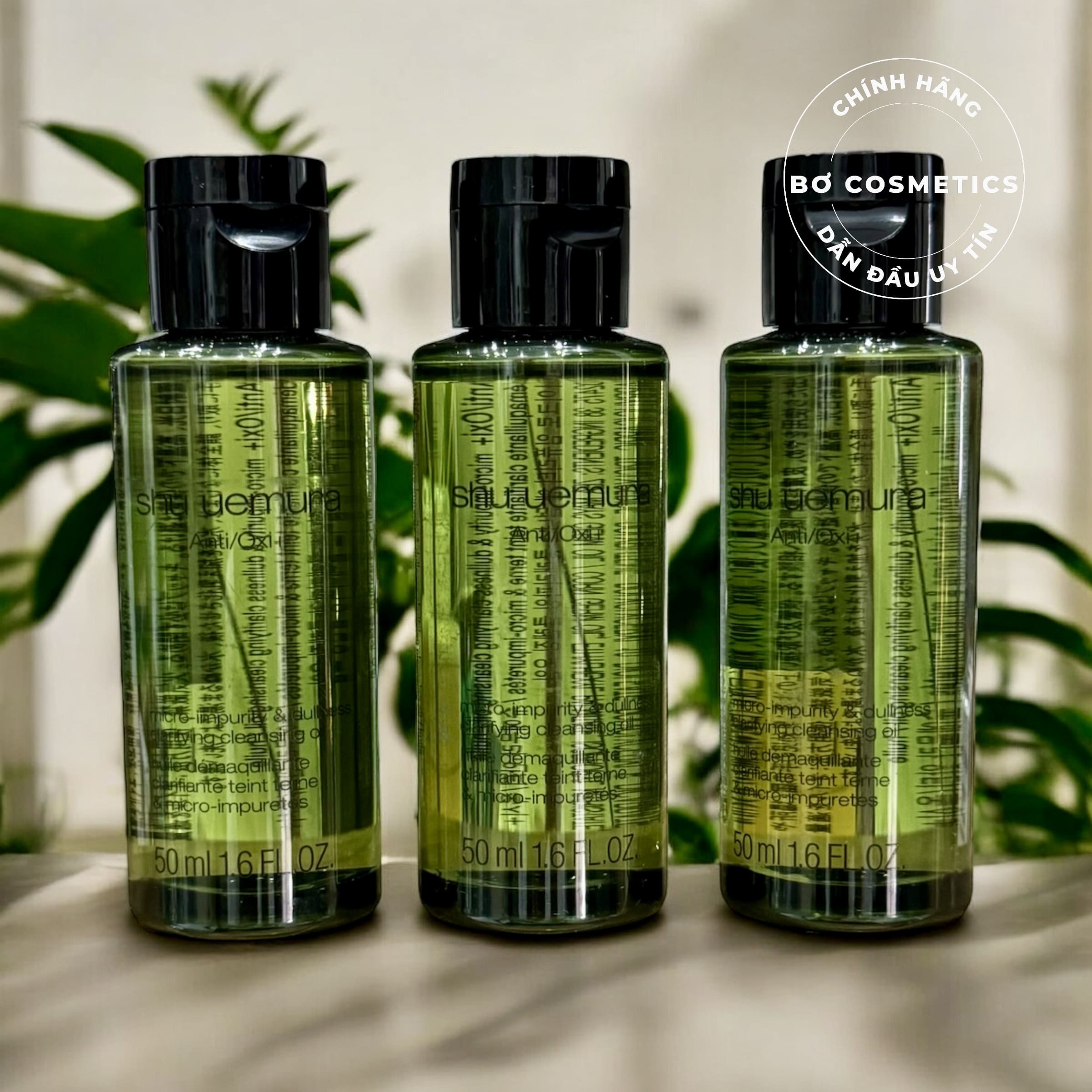 [Mini 50ml] Dầu Tẩy Trang Shu Uemura Anti/Oxi+ Pollutant & Dullness Clarifying Cleansing Oil