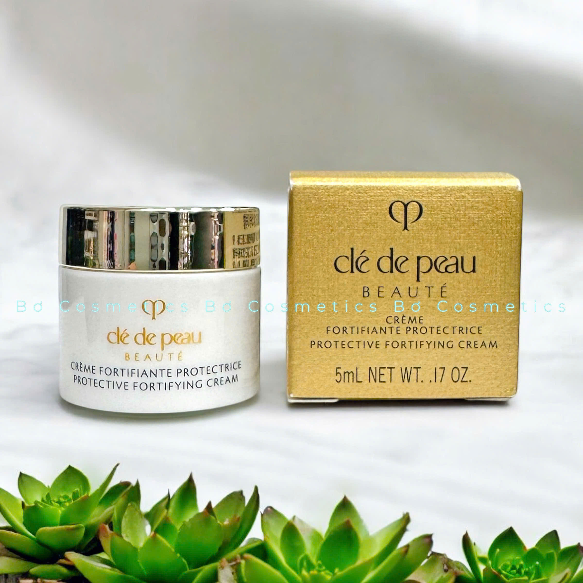 Mini 5ml] Kem Dưỡng Da Ban Ngày Clé de Peau Protective Fortifying