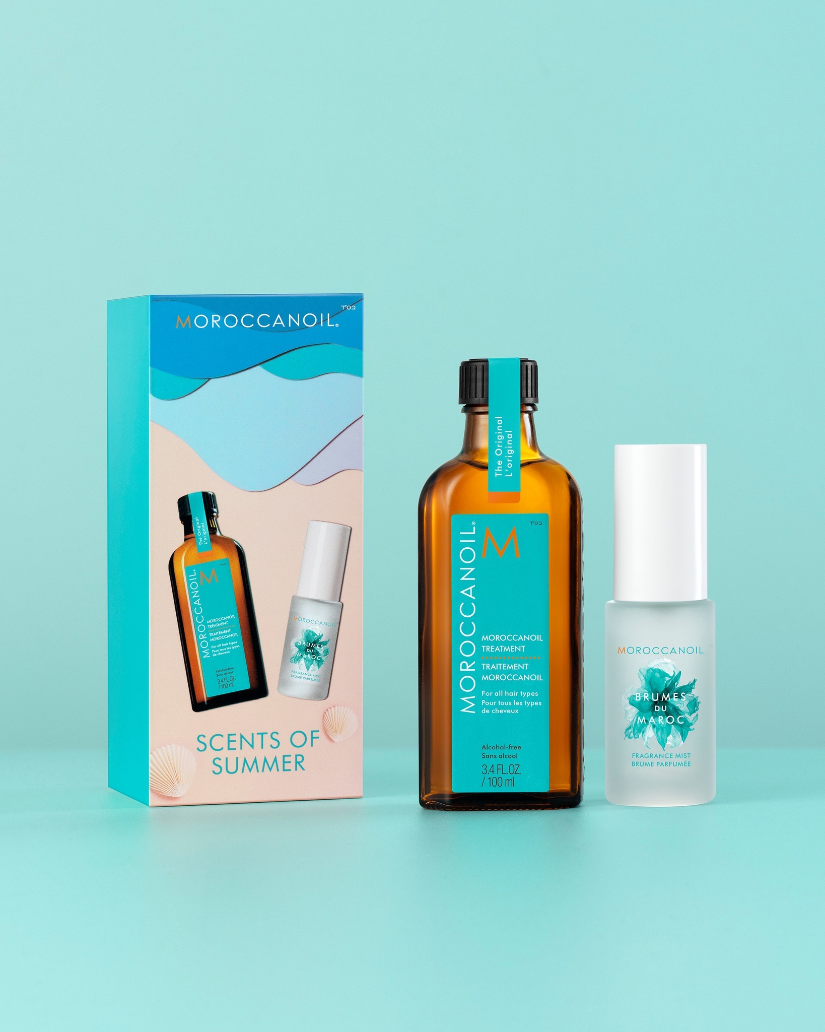 Set Moroccanoil Scent Of Summer (Treatment Original 100ml + Fragrance Mist 30ml)