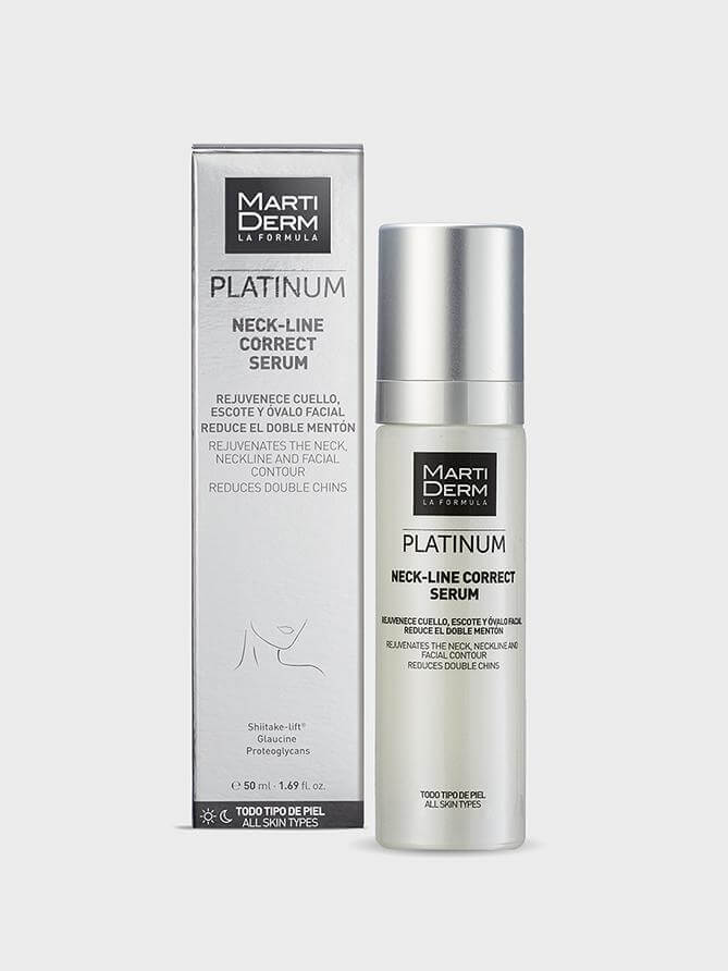 MartiDerm Platinum Neck Line Correct Serum - Tinh Chất Làm Săn Chắc & Trẻ Hoá Da Vùng Cổ