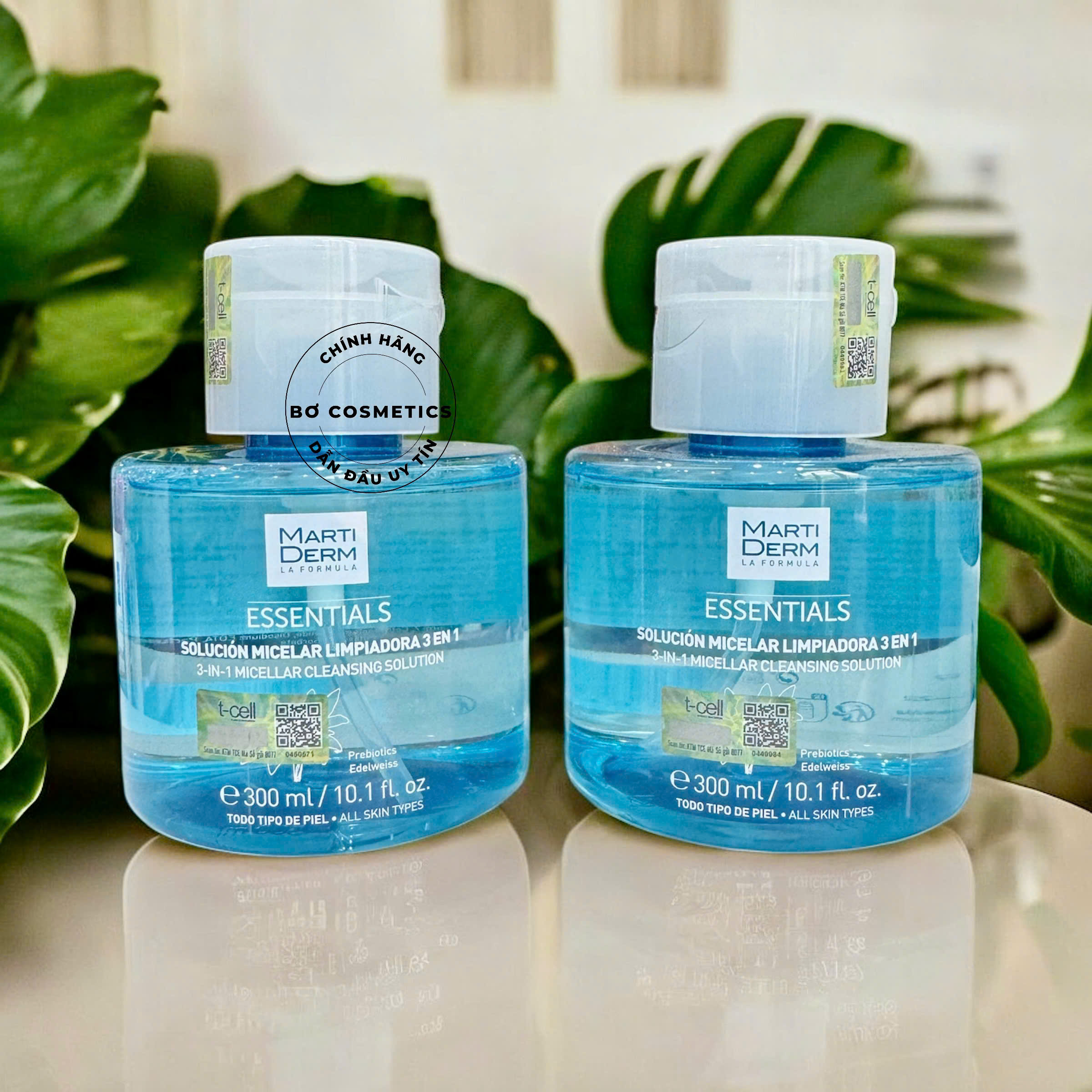 Nước Tẩy Trang Martiderm Essentials Micellar Cleansing Solution 3 In 1