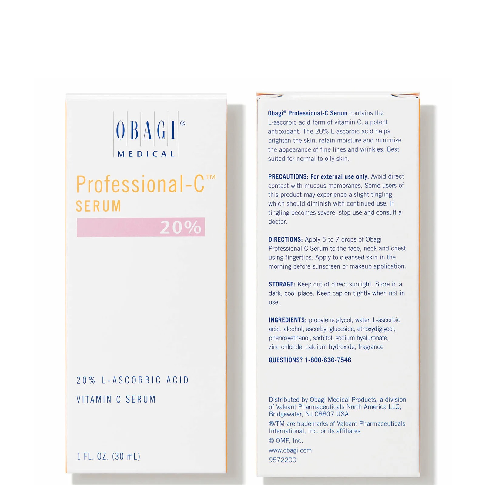 Serum Vitamin C Dưỡng Sáng Da Obagi Professional-C 20%