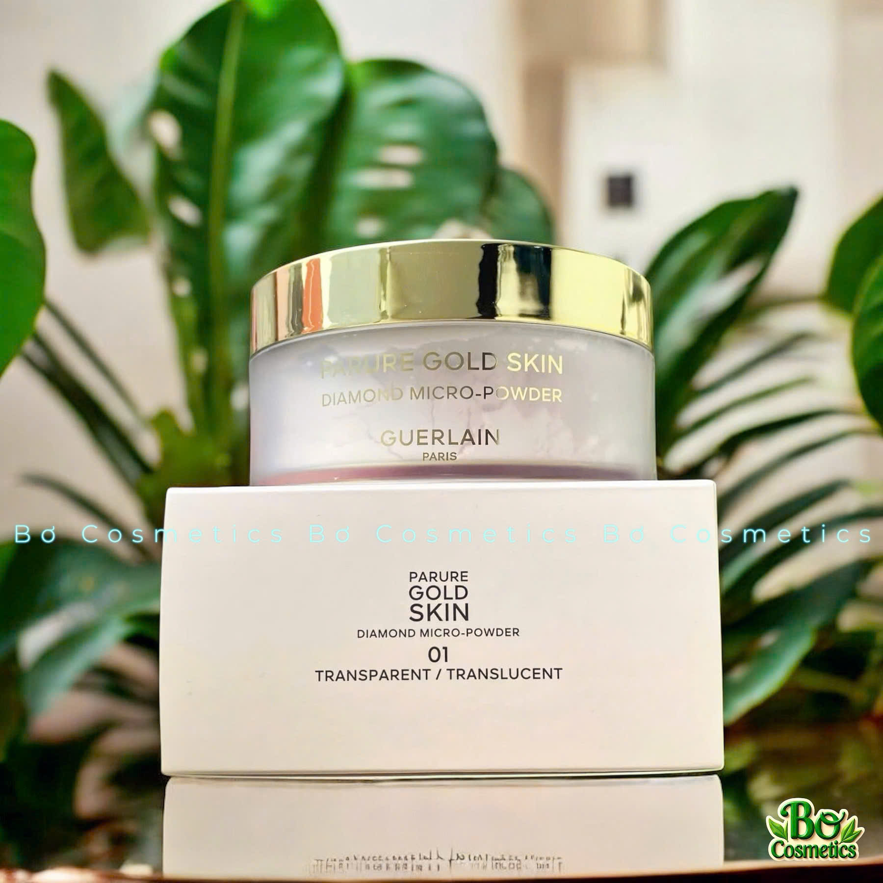 Phấn Phủ Bột Guerlain Parure Gold Skin Diamond Micro Powder