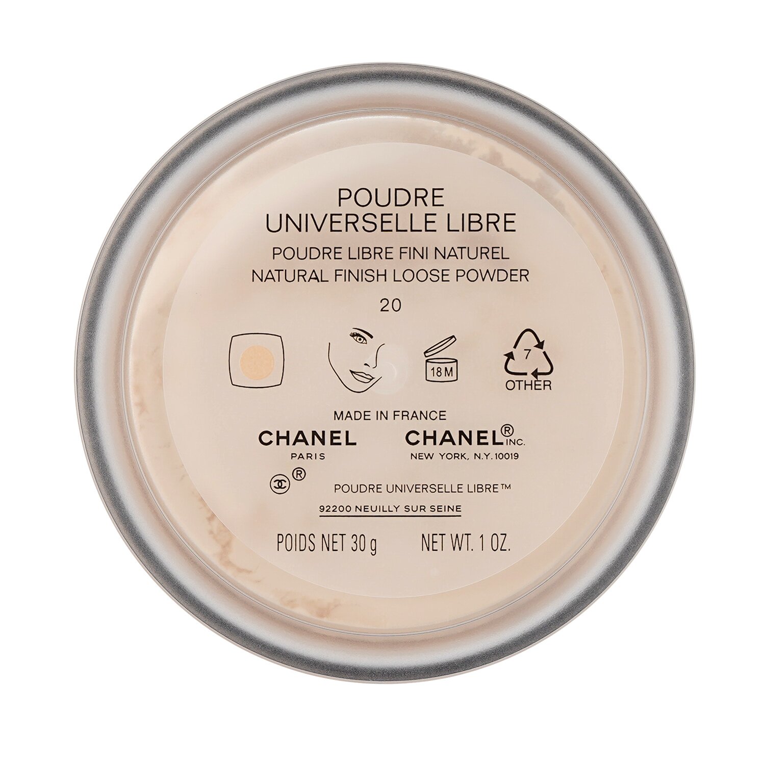 Phấn Phủ Dạng Bột Chanel Poudre Universelle Libre