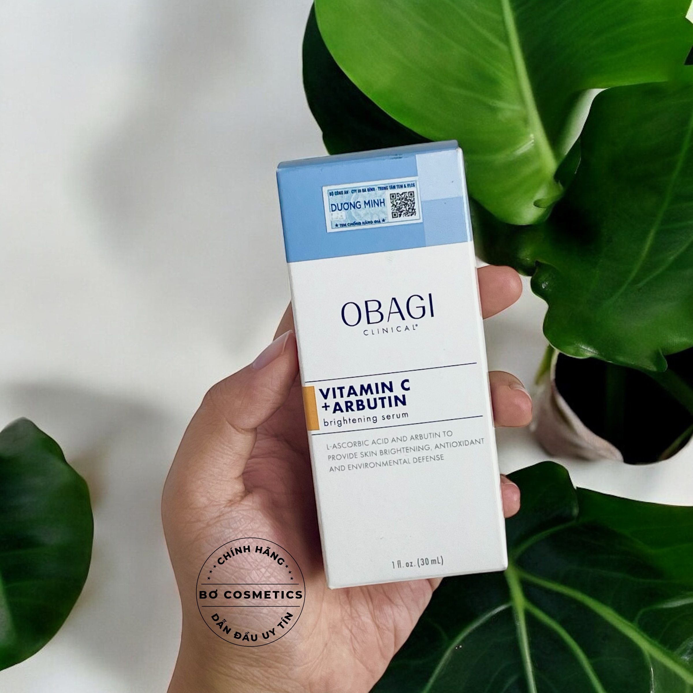 Serum Dưỡng Trắng Da Obagi Clinical Vitamin C+ Arbutin Brightening 30ml (HSD dưới 6 tháng)