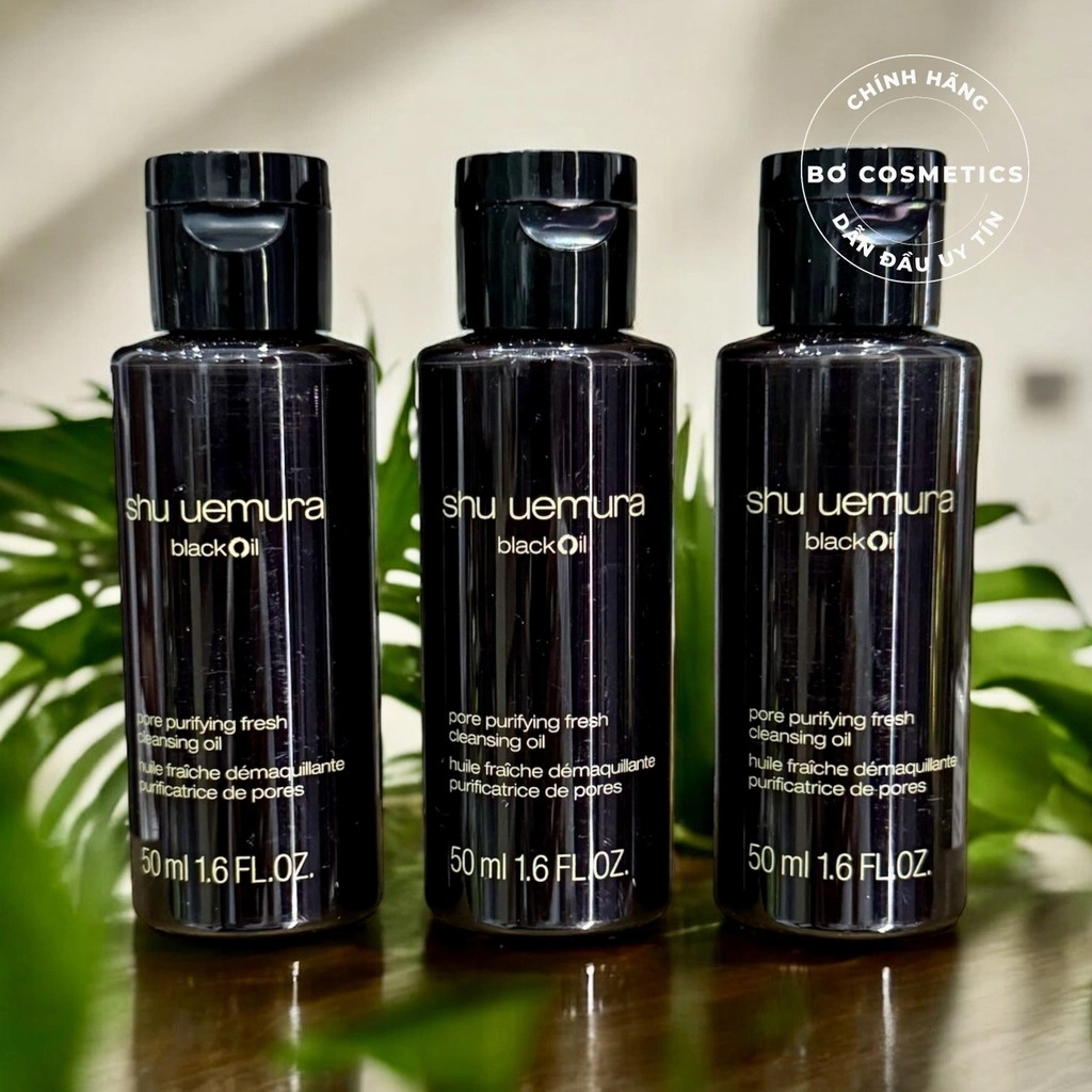 [5 x 50ml] Dầu Tẩy Trang Shu Uemura Black Cleansing Oil