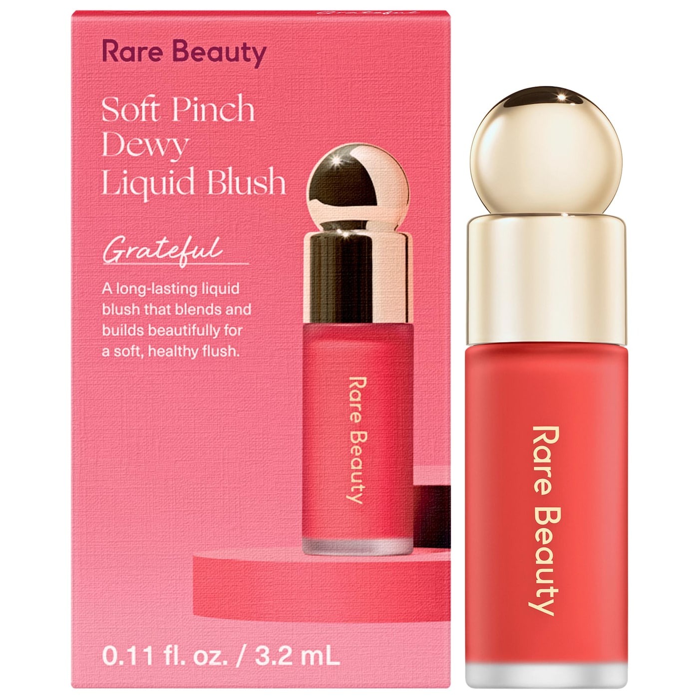 [Mini 3.2ml] Phấn Má Hồng Dạng Kem Rare Beauty Soft Pinch Dewy Liquid Blush