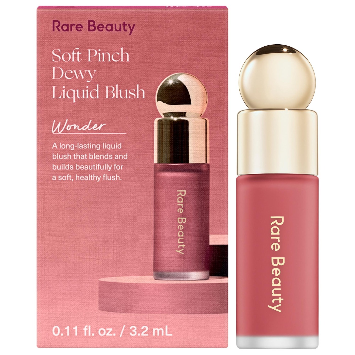 [Mini 3.2ml] Phấn Má Hồng Dạng Kem Rare Beauty Soft Pinch Dewy Liquid Blush