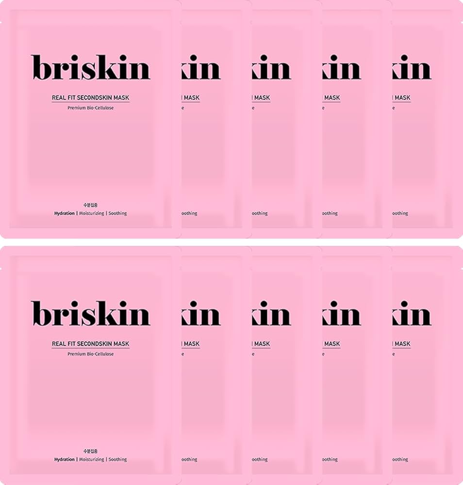 Mặt Nạ Briskin Real Fit Second Skin Bio Cellulose Mask Pack Moisture Concentration