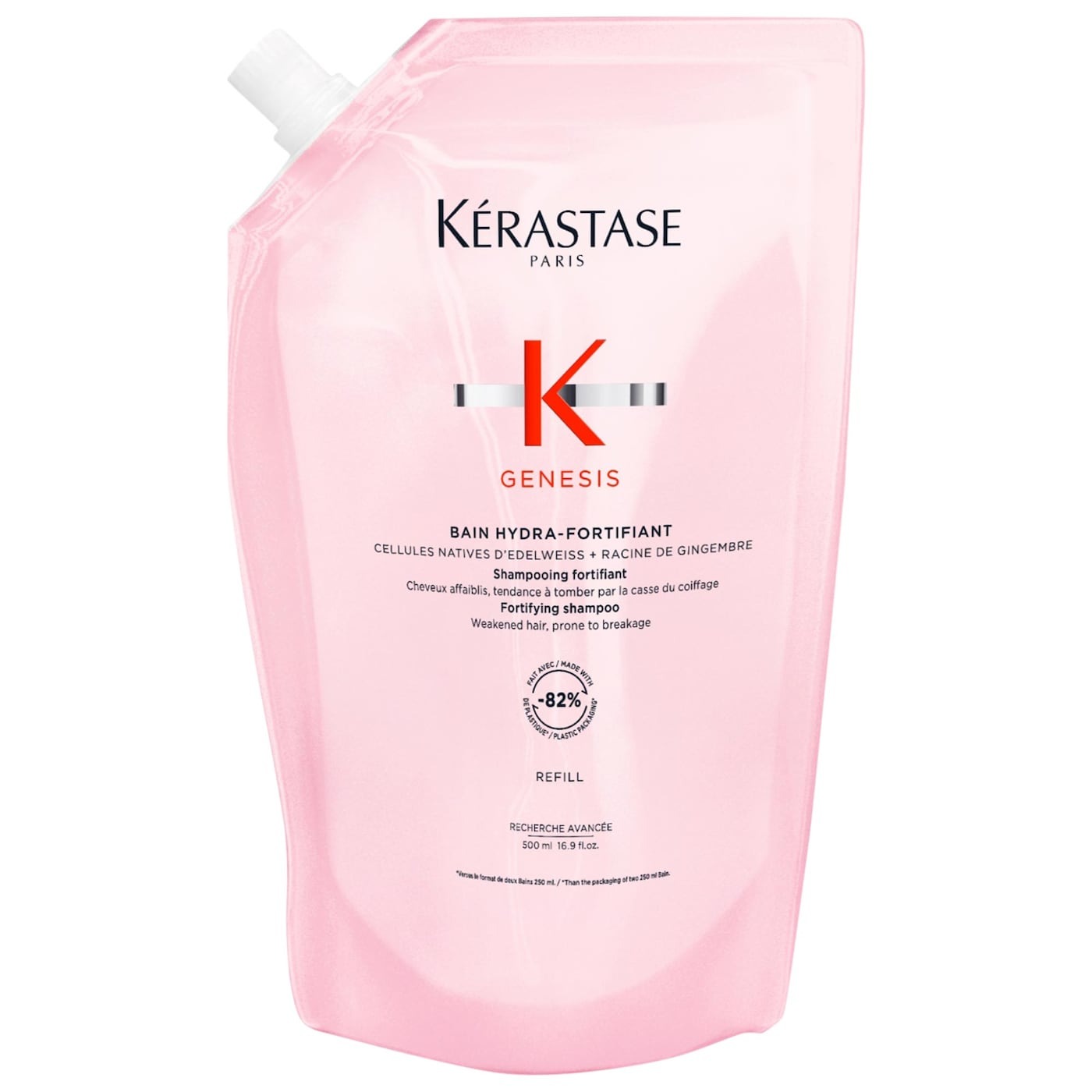 Set Dầu Gội & Refill Kerastase Genesis Bain Hydra-Fortifiant 500ml